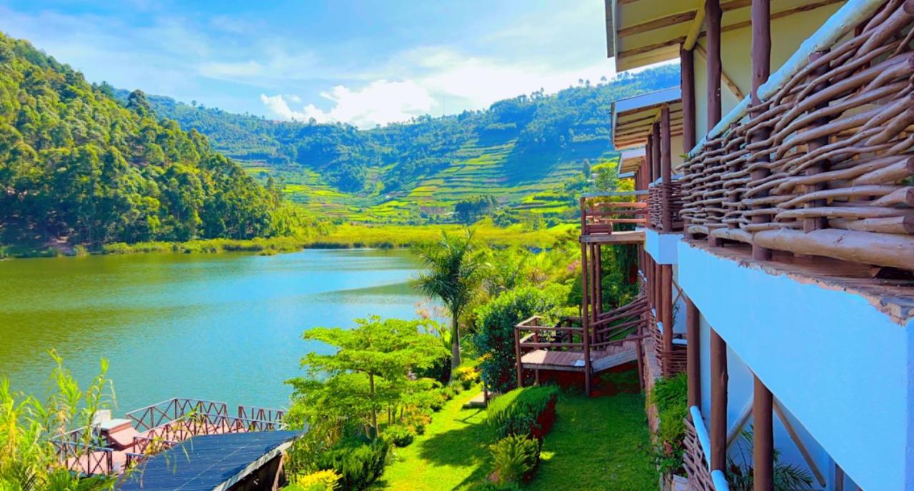 Lake Bunyonyi Rock Resort Kabale Exterior foto
